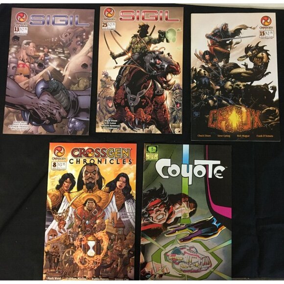 Crossgen Comics Mixed Lot of 10- Sigil, Crux, Sojurn and More Circa 2000-2002 - Picture 7 of 12